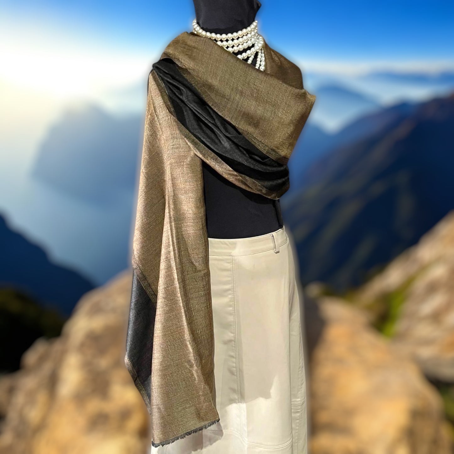 100% Australian Lambswool Shawls